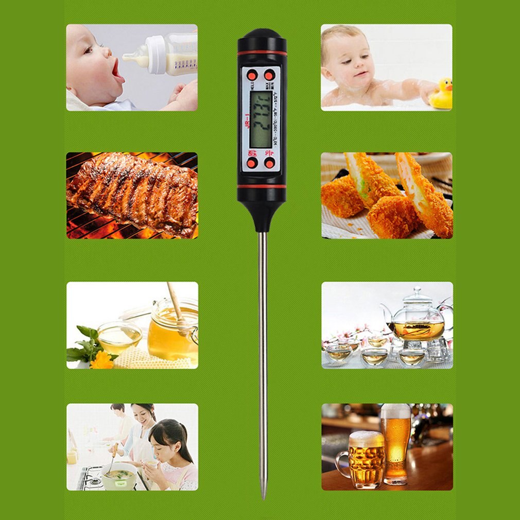 Light Mini Pen Type Stainless Steel Probe Small Electronic Digital Thermometer