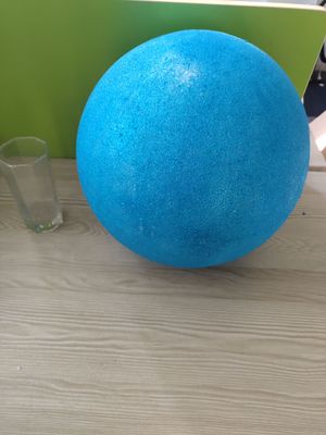 Luz azul Bola de Espuma De Poliestireno Styrofoam palco do festival Festa de Casamento decoração da casa DIY handmade material de 15-30cm (diâmetro)