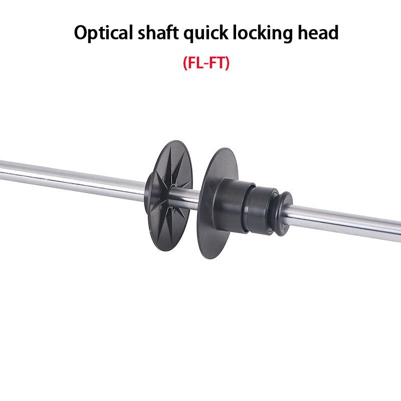 Arbre optique tête de verrouillage rapide câble de prise en charge des accessoires de machine masque accessoires de machine