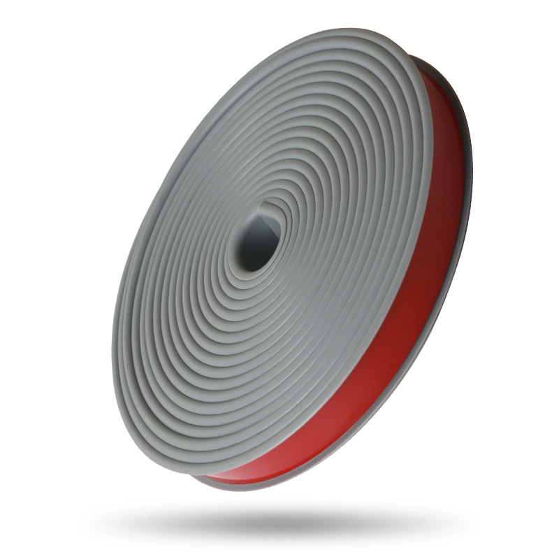 Bande de chant auto-adhésive de 1 mètre, panneau de meubles, armoire, Table, chaise, couvercle de protection, bande d'étanchéité en caoutchouc de Silicone en forme de U: 12mm / Érable