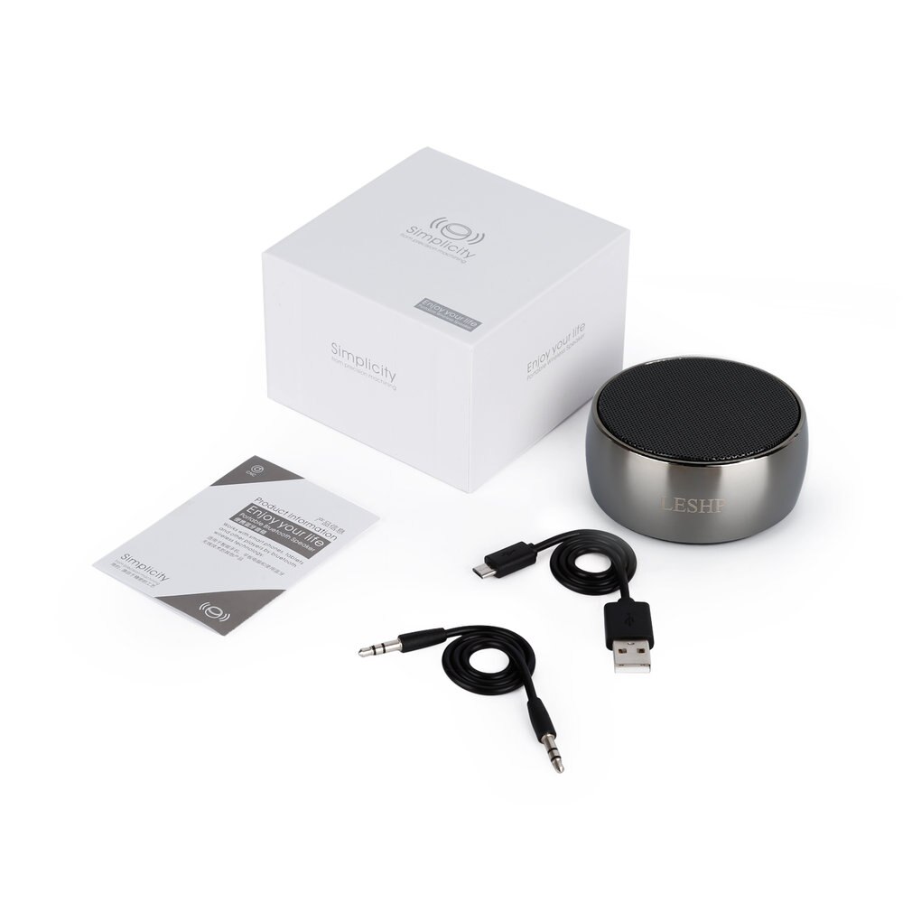 LESHP bluetooth lautsprecher Wasserdicht Stoßfest Lautsprecher Drahtlose Lautsprecher Mini draussen Tragbare Unterstützung Vielzahl Musik Format