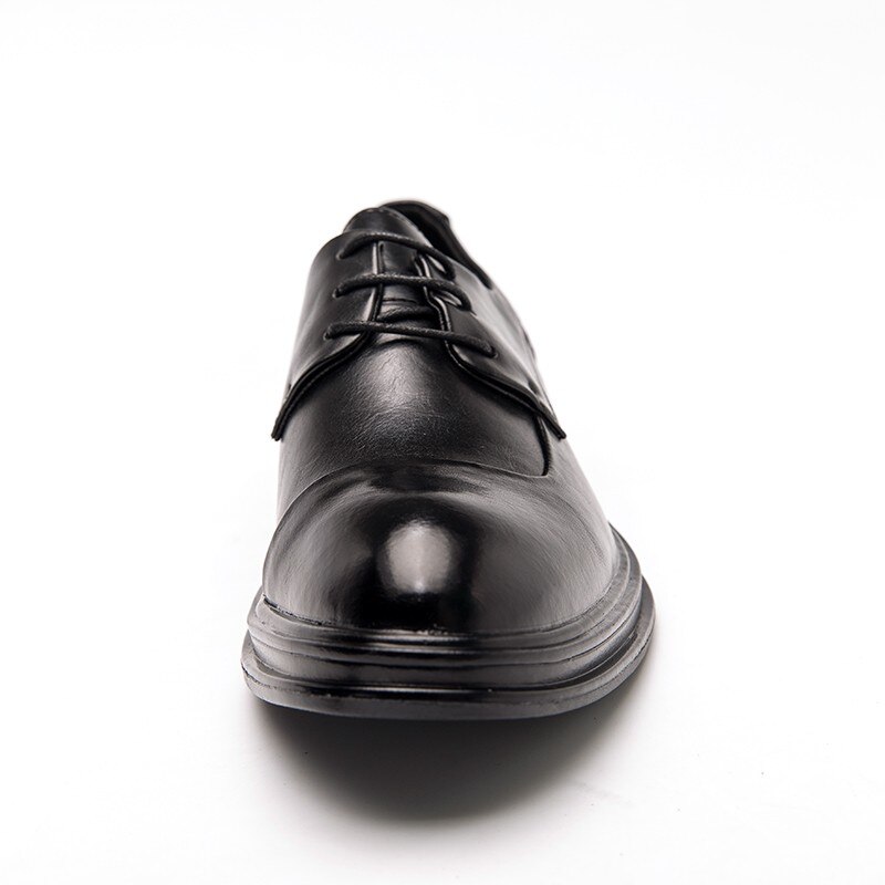 Schoenen voor heren, 37-45 veterschoenen, bruiloftsschoenen, oxfords voor heren, formele schoenen voor buiten, puntige leren schoenen voor heren