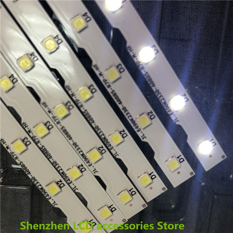 Led baggrundsbelysning strip til samsung  ue49 nu 7100 49 nu 7100 49 nu 7300 bn96-45953a bn96-45953b aot _49_ nu 7300_ nu 7100 sts 49081_38 leds