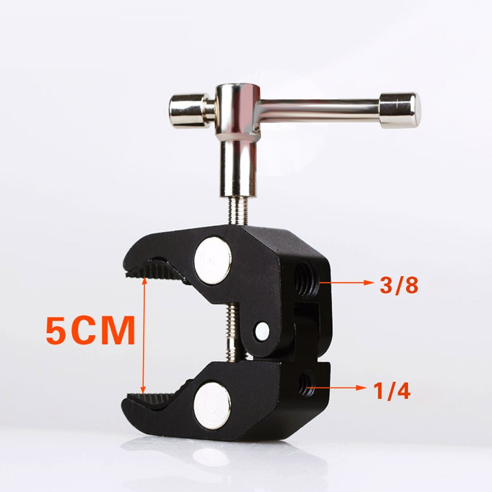 Knik Magic Arm Crab Claw Klem Tang Tang Clip Studio Flash Bracket Voor