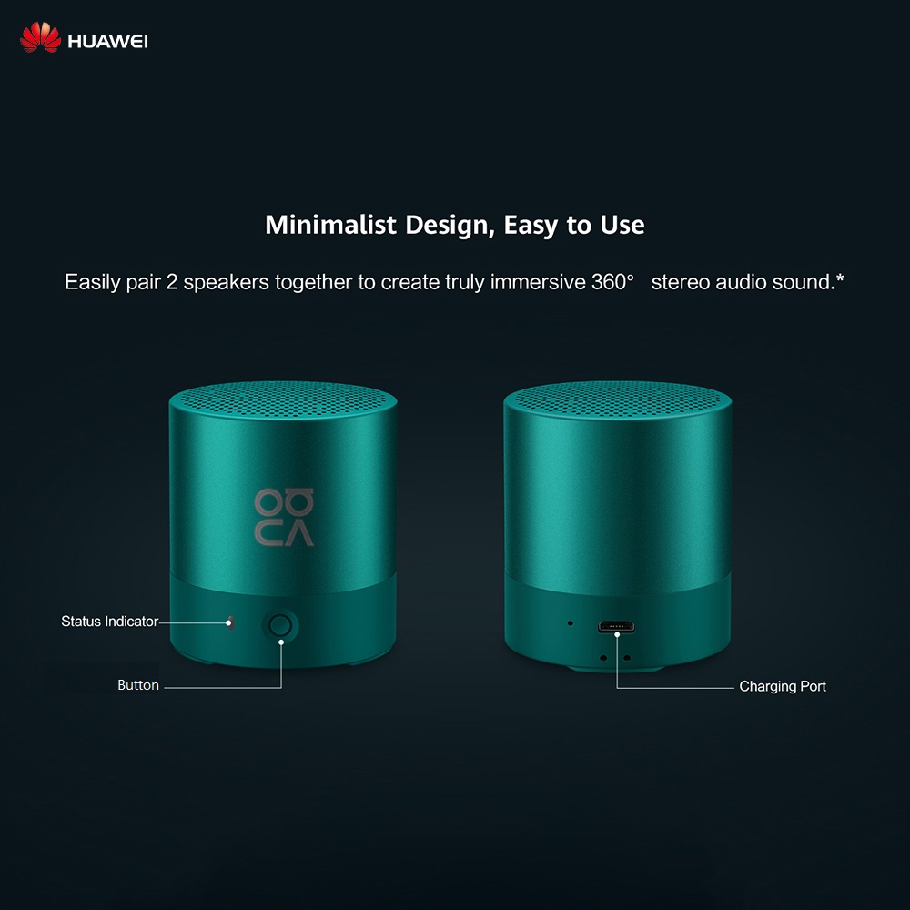 HUAWEI Mini Lautsprecher CM510 Tragbare kabellos Bluetooth Lautsprecher Wasserdichte draussen Lautsprecher Stereo Paar umgeben Laut Volumen