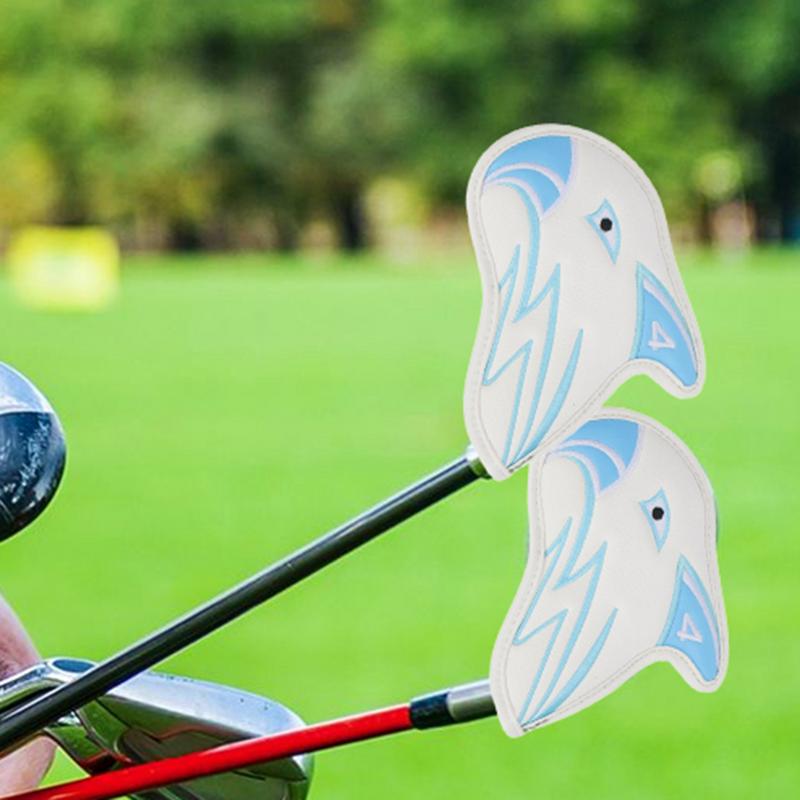 Eisen abdeckungen für Golfschläger Golf hybrid Kopf bedeckung 11 stücke Schutzschläger abdeckungen wasserdichte Golfschutz-Kopf bedeckung mit Nummer