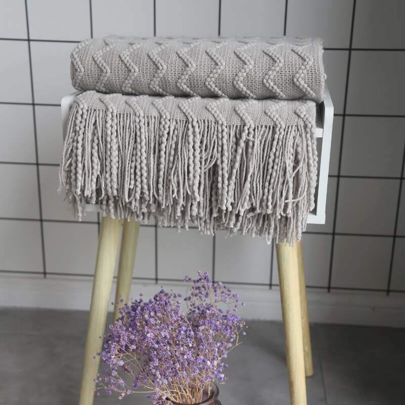 Sofa Werfen Faden Gestrickt Decke Bettdecke auf sterben Bett Sofa Gelb Plaid Streifen Reise TV Nickerchen Decken Sanft Heimat Dekor wandteppich