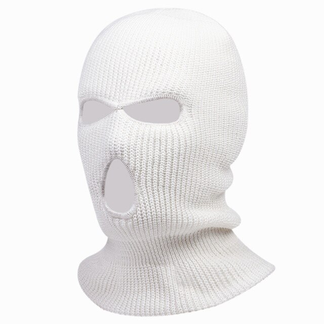 Winter-fahrradmaske mit 3 löchern, wärmende, winddichte gesichtsmaske für radfahrer, sturmhaube, skimaske, Winkel- und snowboardschal, mütze, kopfbedeckung