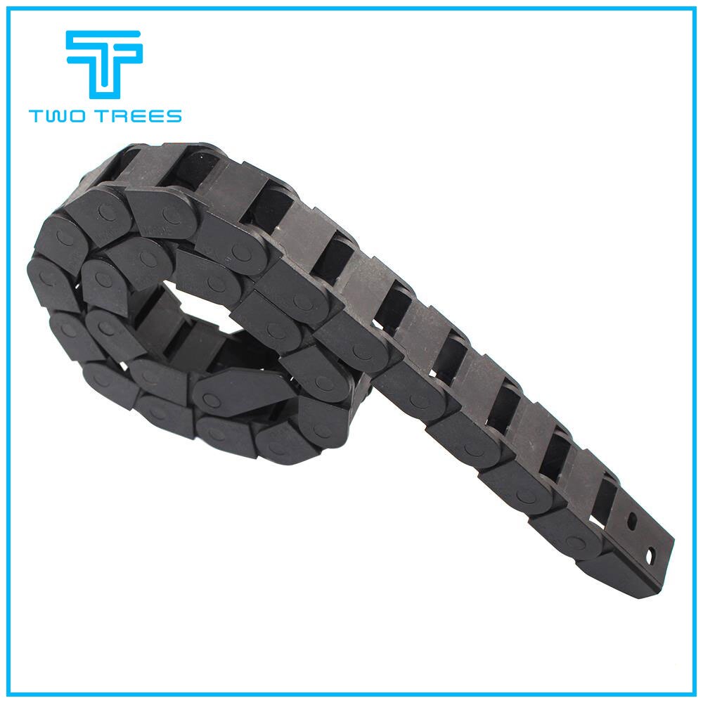 Transmission Chains 10 x 15mm L550mm Cable Drag Chain Wire Carrier with end connectors for CNC Router Machine Tools 10*15mm