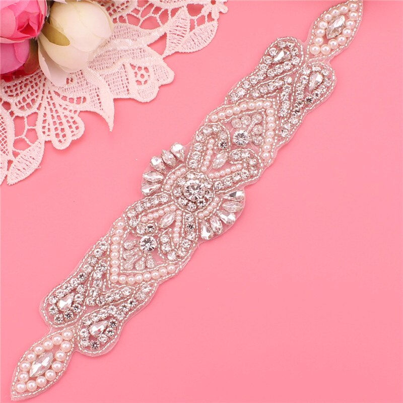 Yjwsxf Bruids Riem Trouwjurk Riem Dames Riem Parel Avondjurk Riem Rhinestone Riem Accessoriessories