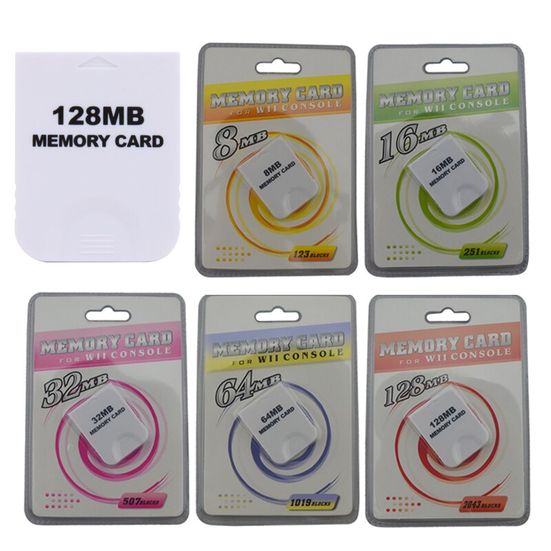 128 Mb Memory Card Voor De Nintendo Gamecube Wii 8/16/32/64/128 Mb