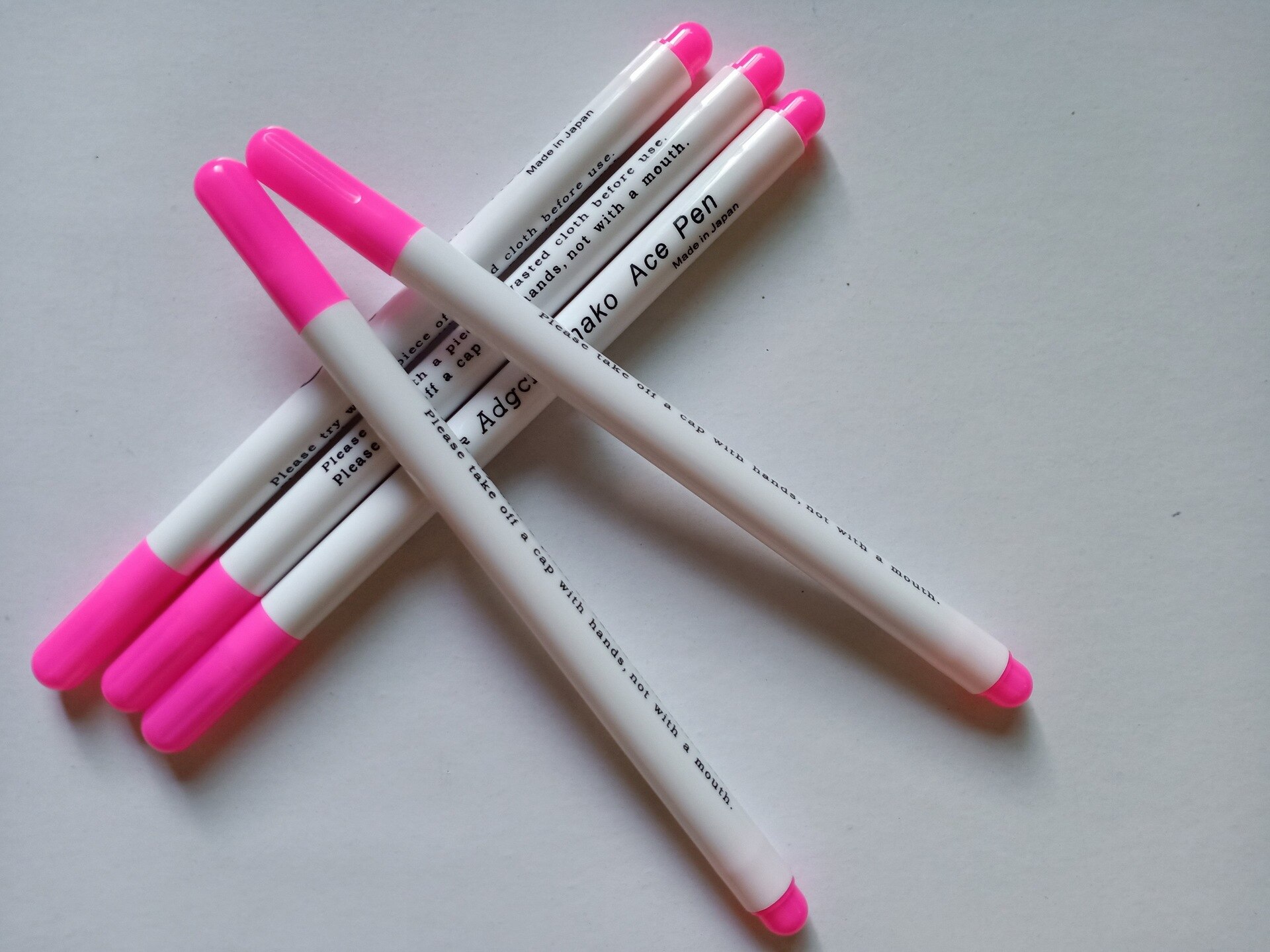 Disappearing Erasable Ink Fabric Marker Pen Cross Stitch Water Erasable Pen &amp;Sewing Measuring Gauge Ruler Quilting Sewing Tools