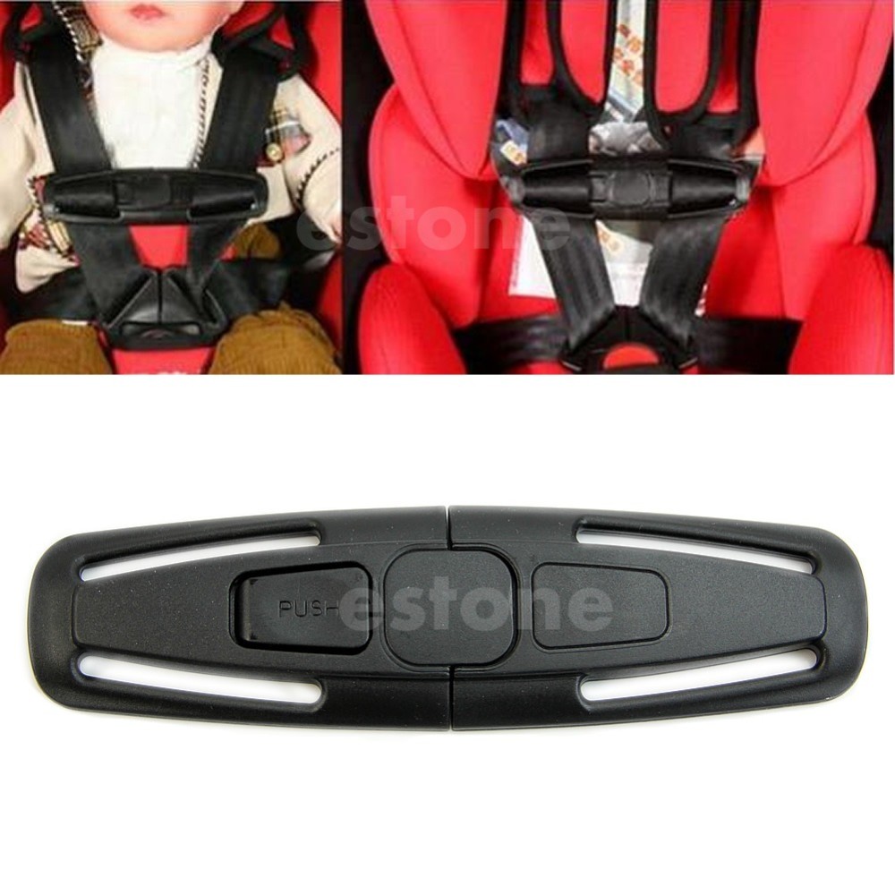 1Pcs Duurzaam Auto Baby Veiligheid Seat Riem Riem Harnas Borst Kind Clip Veilig Gesp