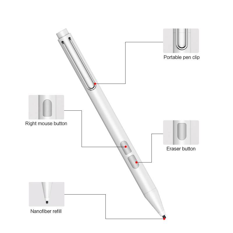 Stylus pen for hp envy 17 x360 15-bq0xx pavilion  x360 11m-ad0xx 14m-ba0xx 15-br0xx laptops tryk pen touch screen pen stylus