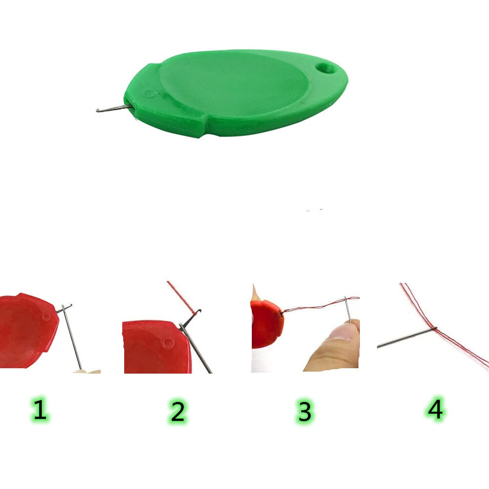 10PCS needle threader simple threader elderly guide needle simple equipment automatic sewing tools manual sewing accessories