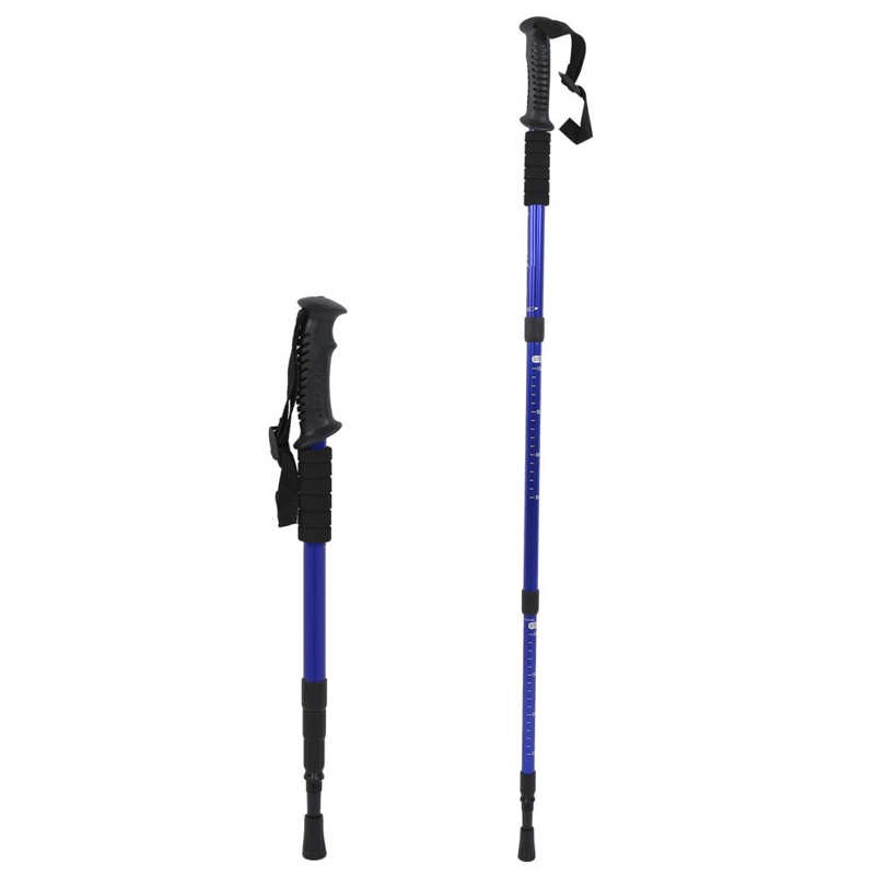 Aluminum Alloy Walking Pole Walking Pole Outdoor Walking Pole Telescopic Walking Stick Adjustable Hiking Pole For 51-110cm