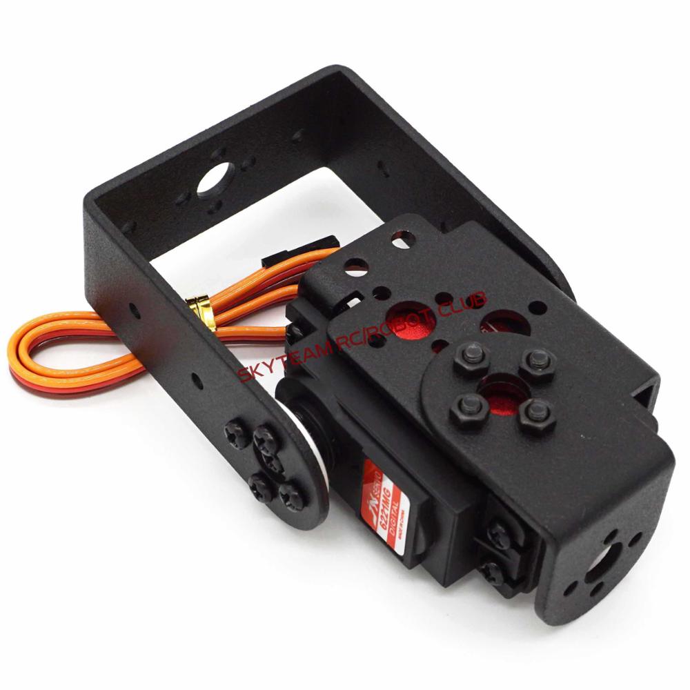 Jx Servo Standard Digital Servo Hinge Unit Robot Arm Extension Unit Compatible Wtih MG995 MG996R Standard Servos With Brackets