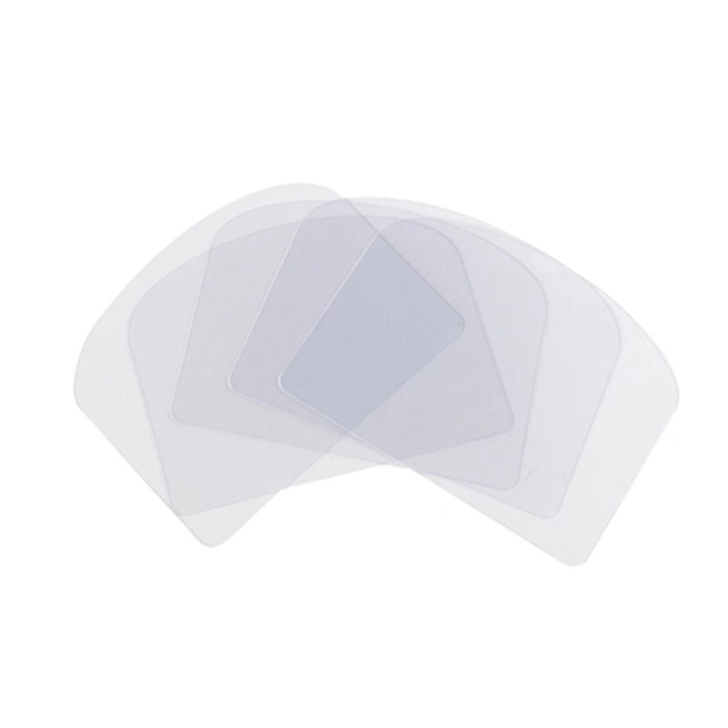 1/3/5Pcs Transparent Plastic Soft Spatula Cake Cream Scraper Fondant Pastry Plain Smooth Jagged Edge Spatula Cutter Baking Tool