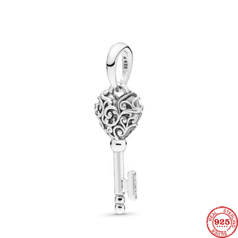 LGU Sterling Silver Oxidized Driver's License Charm - European Bead Bracelet & Necklace Dangle