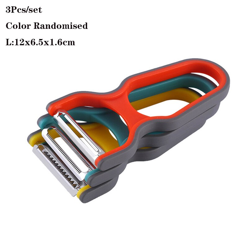 Rasp Rvs 4 Zijdig Shredder Met Container Keuken Accessoire Handvat Kleur Willekeurige: NO2