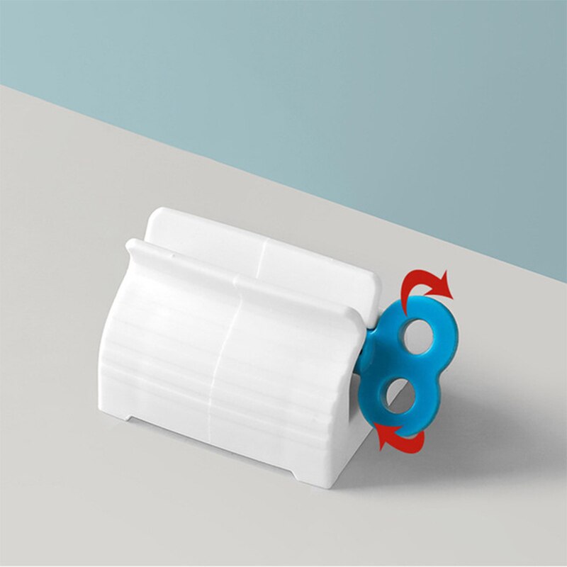 Nouveaux accessoires de salle de bain presse-dentifrice distributeur de pâte à dents presse-Tube nettoyant pour le visage presse support roulant pour enfants