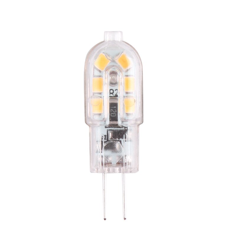 2pc g4 12v 2835 smd pære silikon krystall lampe 220v 3w dimbare cob led lys canbus super lyssterk myk energispare