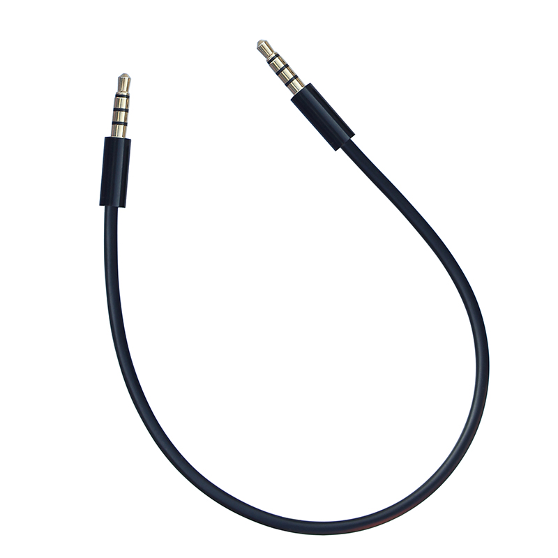 Jack 3.5mm AUX Audio 4 Poles Cable For Speaker Car MP3 AUX Cord Extension 20cm 40cm 1m 1.5m 2m 3m