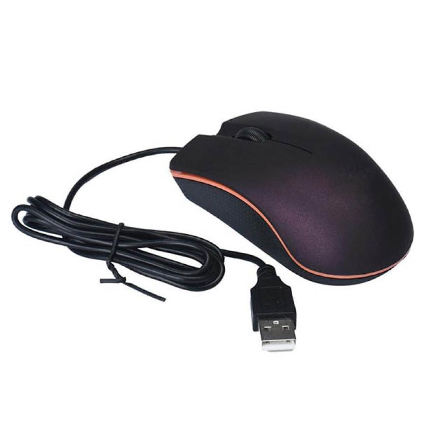 1200 dpi optique USB câble filaire jeu souris souris pour PC ordinateur portable