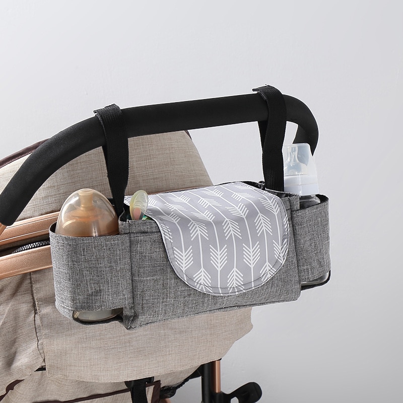 Sac à tasse, organiseur pour la poussette de bébé, de bouteille support de verre, sac pour poussette pour bébé, accessoires pour poussette