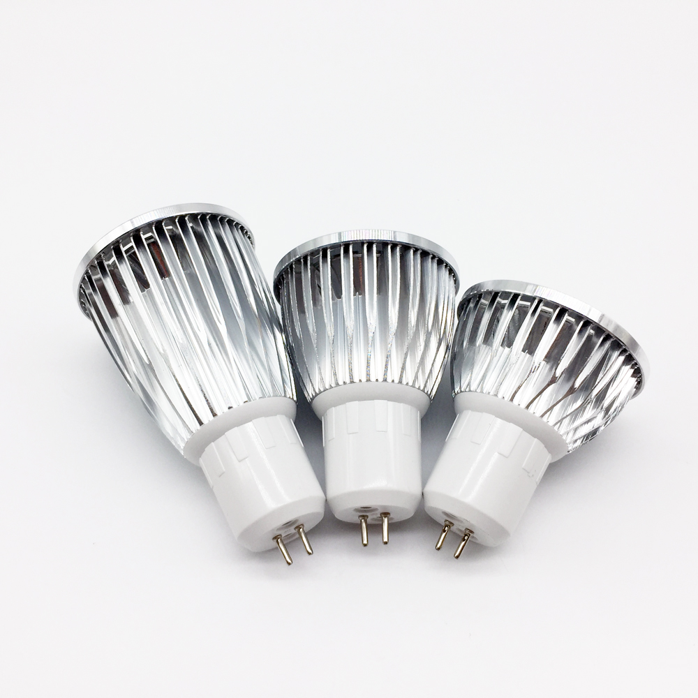 Foco Led Cob GU5.3 Led MR16 de alta potencia MR 6 12V GU 5,3 220V regulable lámpara de bombilla blanca fría cálida COB 6w 9w 12w Lampada
