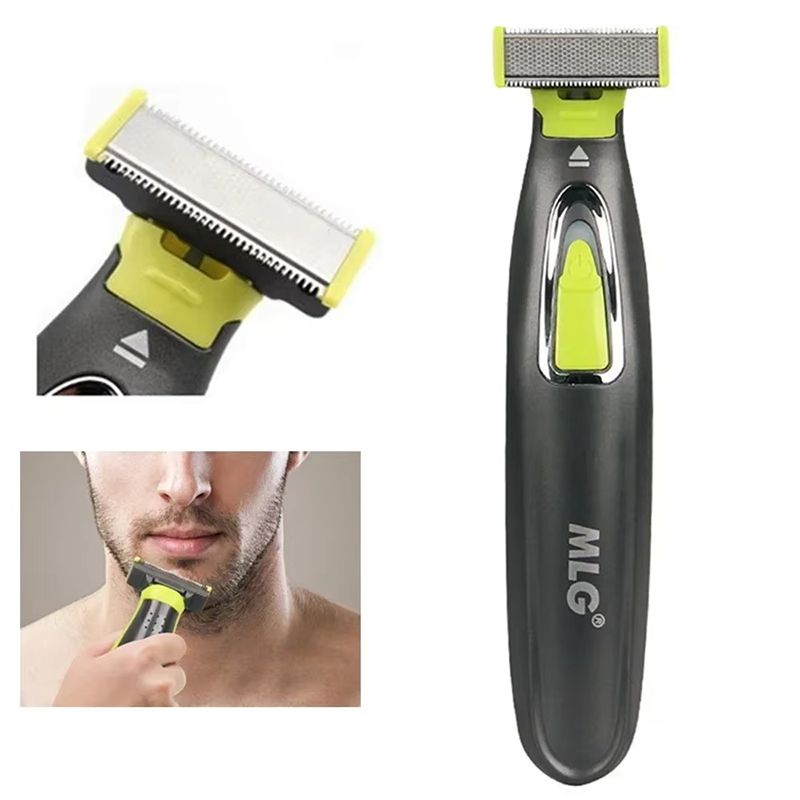Voor MLG elektrisch scheerhoofd, wasbaar, 1/2/5PCS full body trimmer, draagbaar, oplaadbare scheerhoofden voor baard oksel