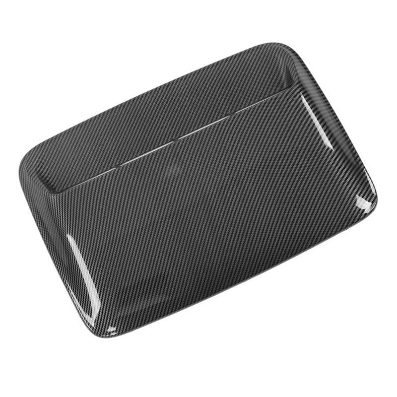Car Vent Hood Air Scoop Carbon Fibre Grain for Vehicle