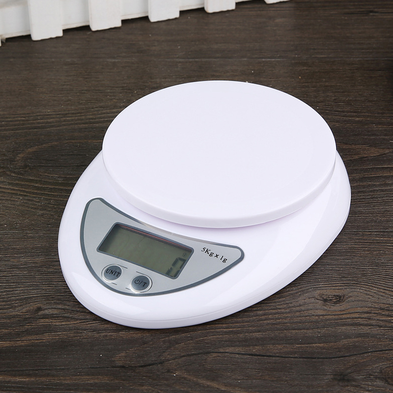 5000g/1g 5kg bærbare digitalvægte køkkenvægte balance måling vejevægt led elektroniske vægte