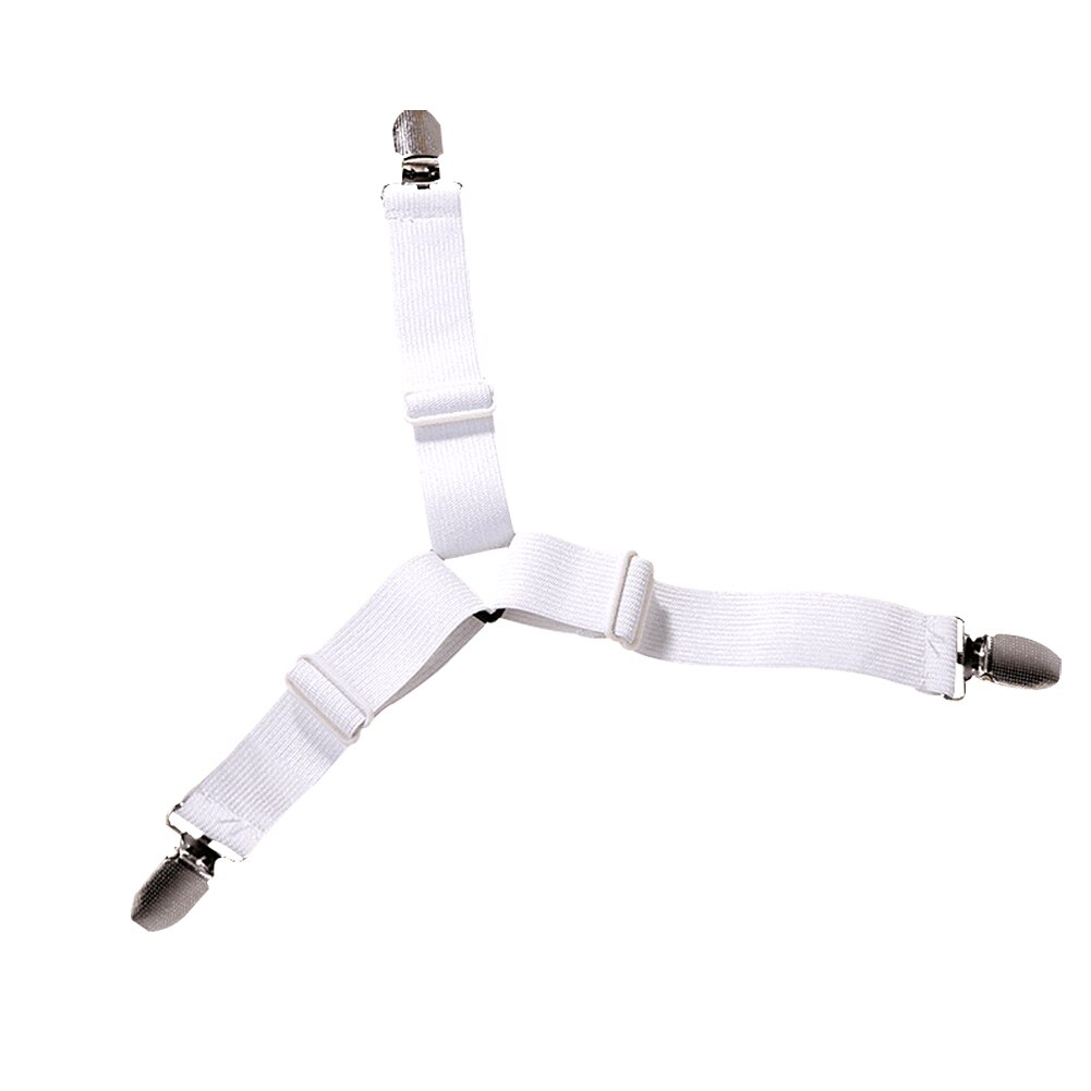 2Pcs Grippers Suspender Cord Hook Loop Clasps Adjustable Elastic Mattress Cover Adjustable Bed Sheet Fasteners Straps: Antique Copper