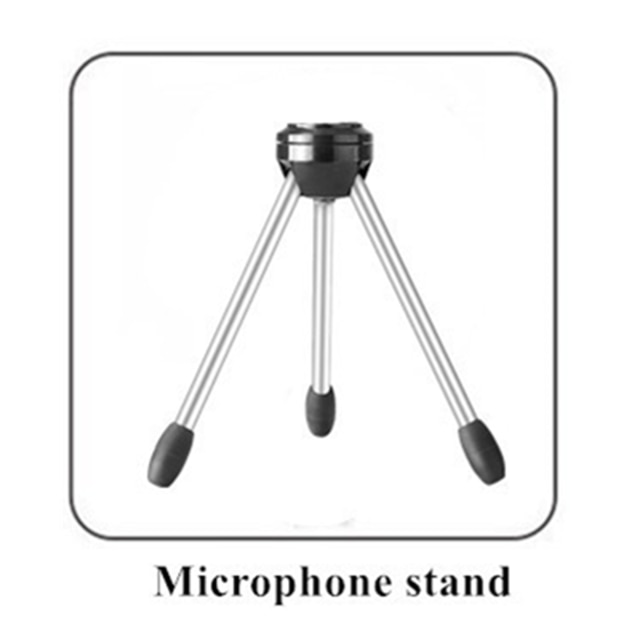 BM 800 Microphone Condenser Microphone BM800 Microphone For Computer Recording Podcast TikTok Gaming DJ BM-800 MIC: only stand