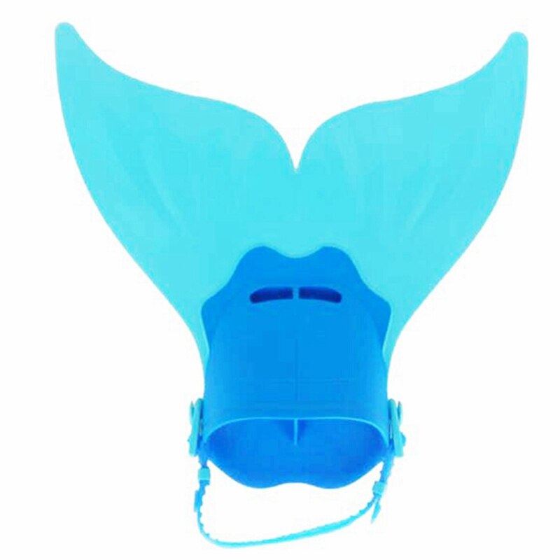 Kids Swimming Fins Training Flipper Mermaid Swim Fin Swimming Foot Flipper Diving Feet Tail For Children Water Sports Training