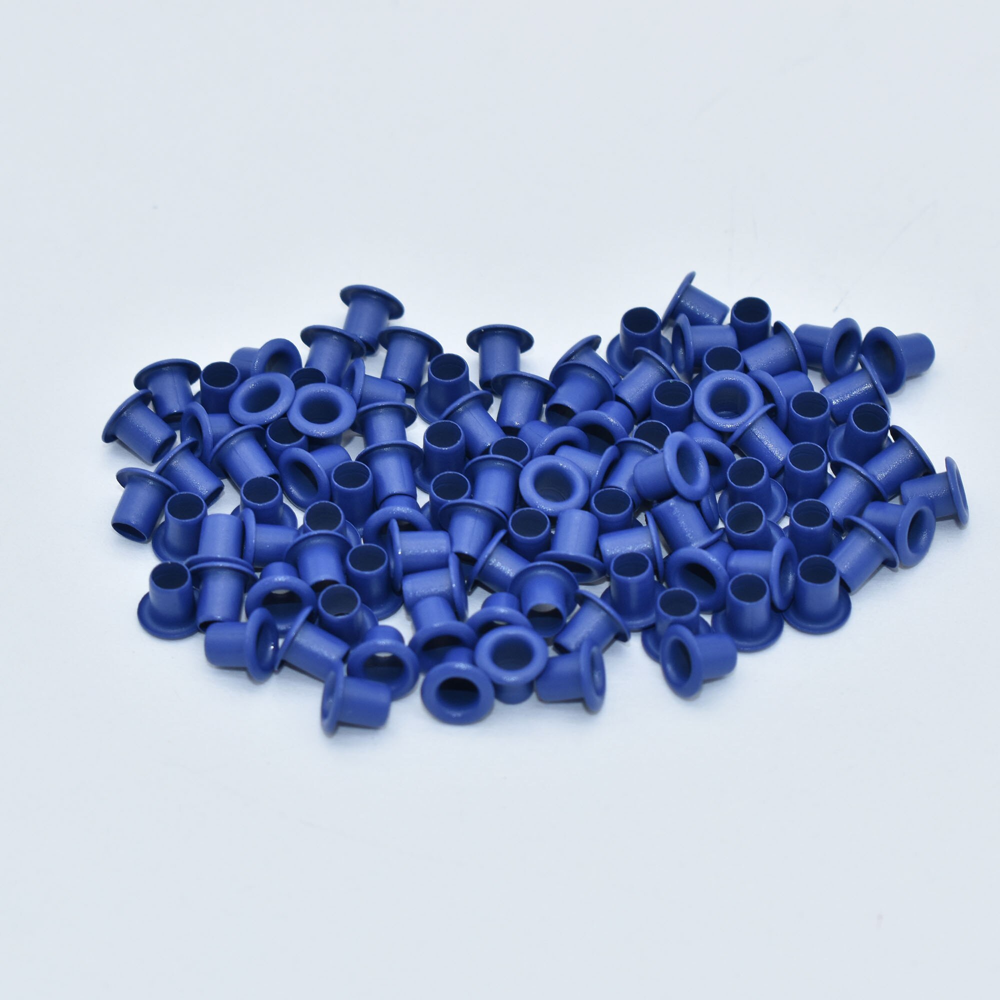 Round Eyelets Rivets Repair Hardware Canvas DIY Leather Craft Supplies Bag Shoes Belt Cap Clothing Craft Projects 100 PCS 2mm: dark blue