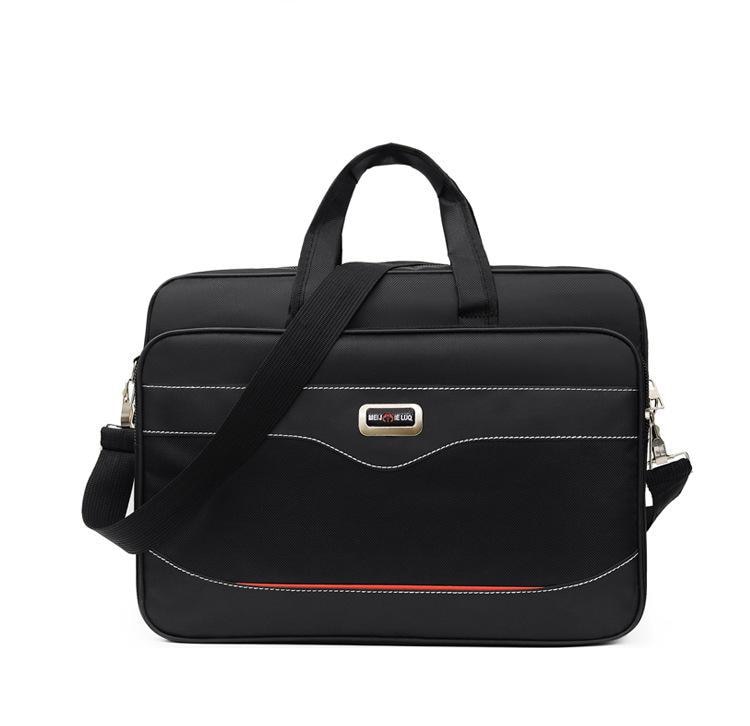 Men Business Briefcase Handbags Man Work Bag Lawyer Office Handbag Women Waterproof Nylon Laptop Bag Computer Band Bag Sac