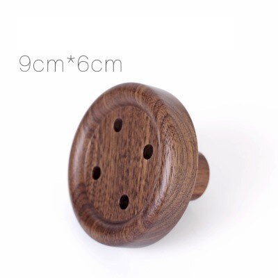 Europe Solid Wood Wall Hanging Coat Rack Bedroom Metope Simple And Easy Saddlebag Frame Button A Hook Clothes Frame: K