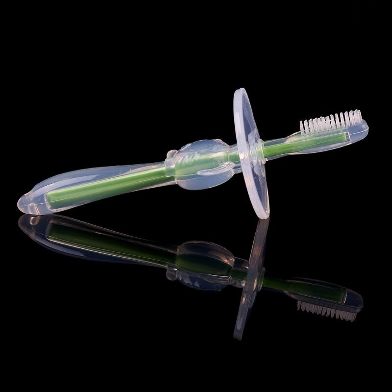 M89CBABY Soft Chewable Bendable Teether Training Toothbrush brush For Infants