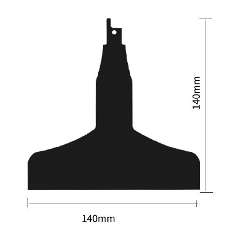 1PCs Saber Saw Blade Electric Reciprocating Saw Blade Metal Rust Removal Wall Scraper Cement Floor Cleaning Alloy Scraper: Light Grey