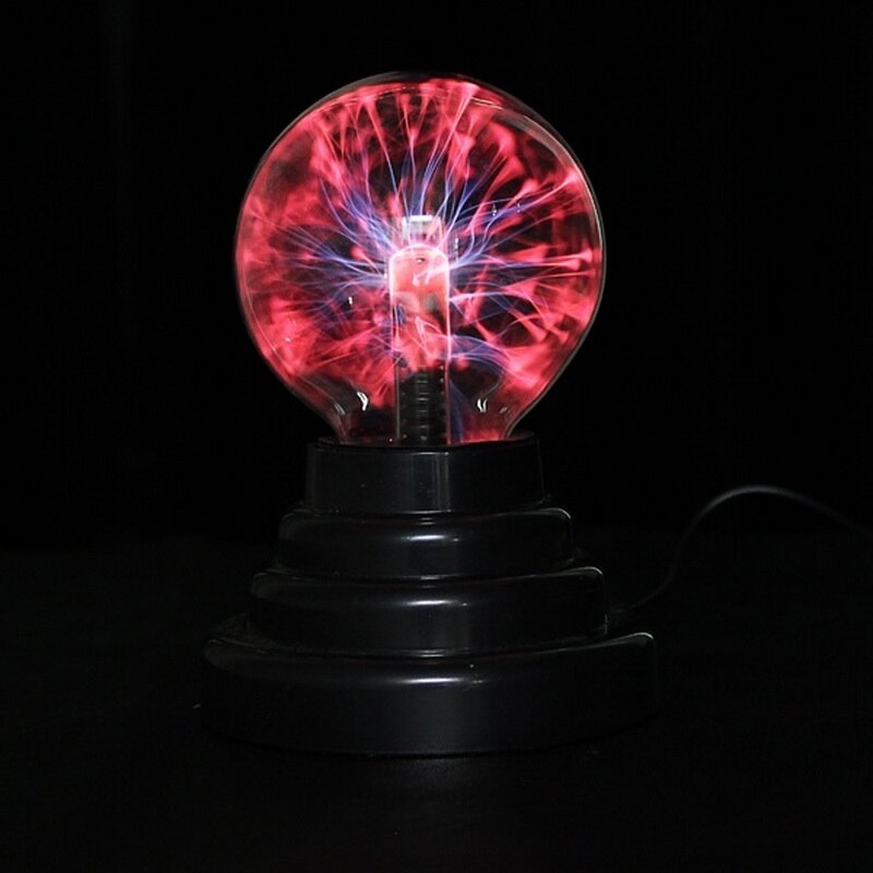 Magie Glas Plasma Ball Kugel Blitz Party USB funkeln lampe Für freundlicher Neue Jahr Magie Plasma Nacht licht
