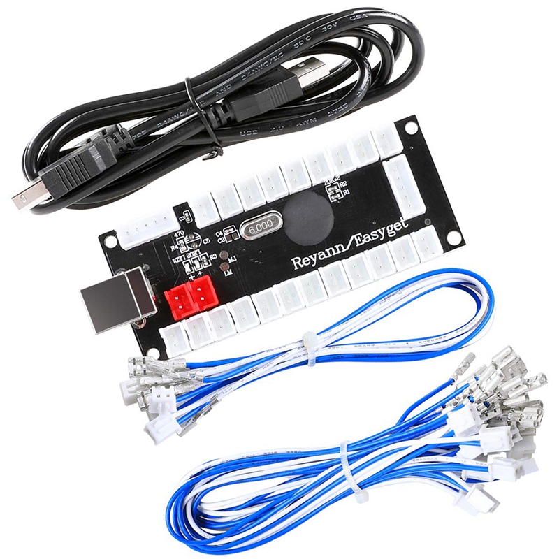 Zero Delay Arcade Usb Encoder Pc To Joystick For Mame Jamma &amp;amp; Other Pc Fighting Games: Default Title