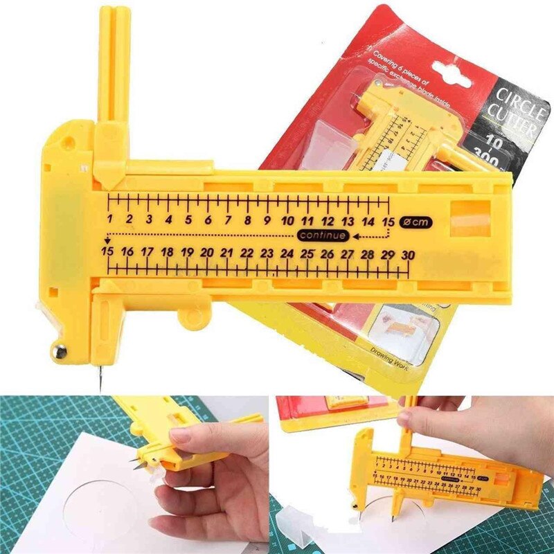 Circle Cutter Compass Circles Photo Paper Cutter DIY Circular Tool Tangential Device Strumento Dispositivo Di Tangenziale