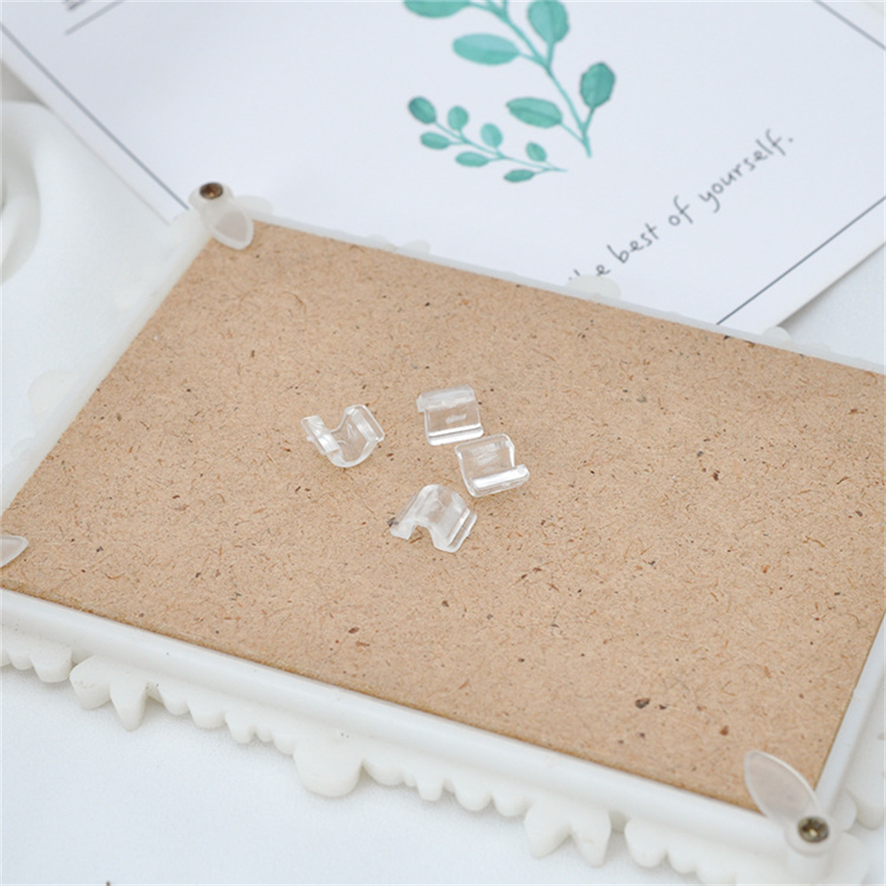 100 stks C-vormige Haar Ring Gesp Band Basis Connector Voor DIY Rubber Elastische Scrunchies Sieraden Maken Benodigdheden Accessoires Onderdelen: Goud