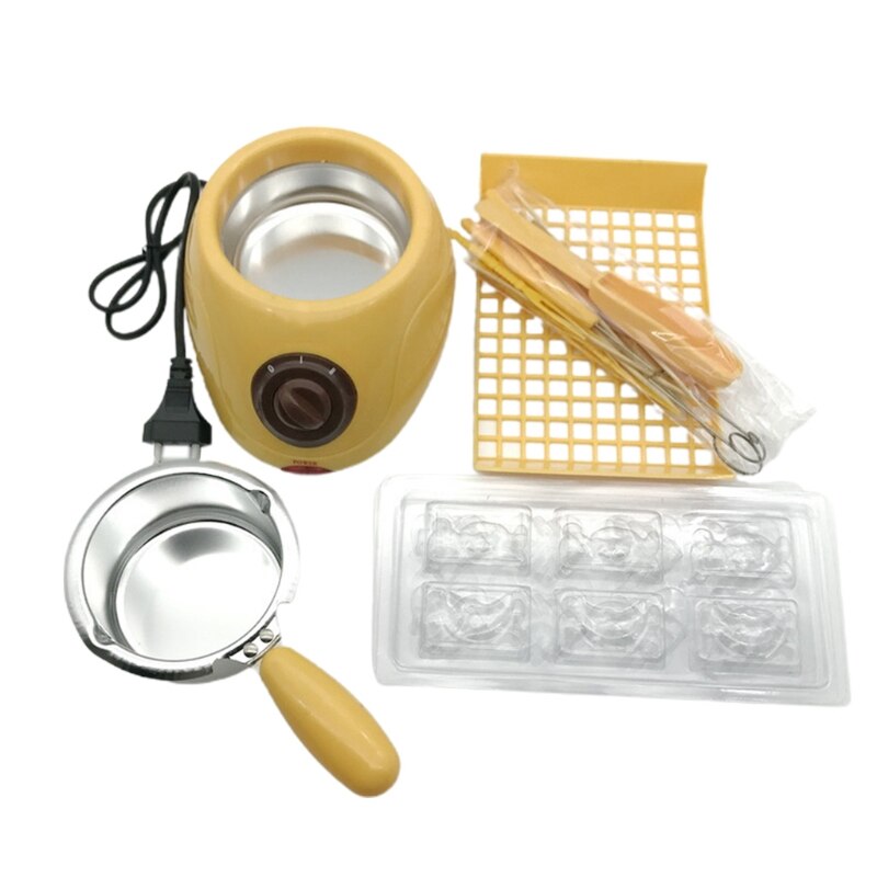 Stainless Steel Plastic Chocolate Melting Pot Electric Fondue Melter Machine