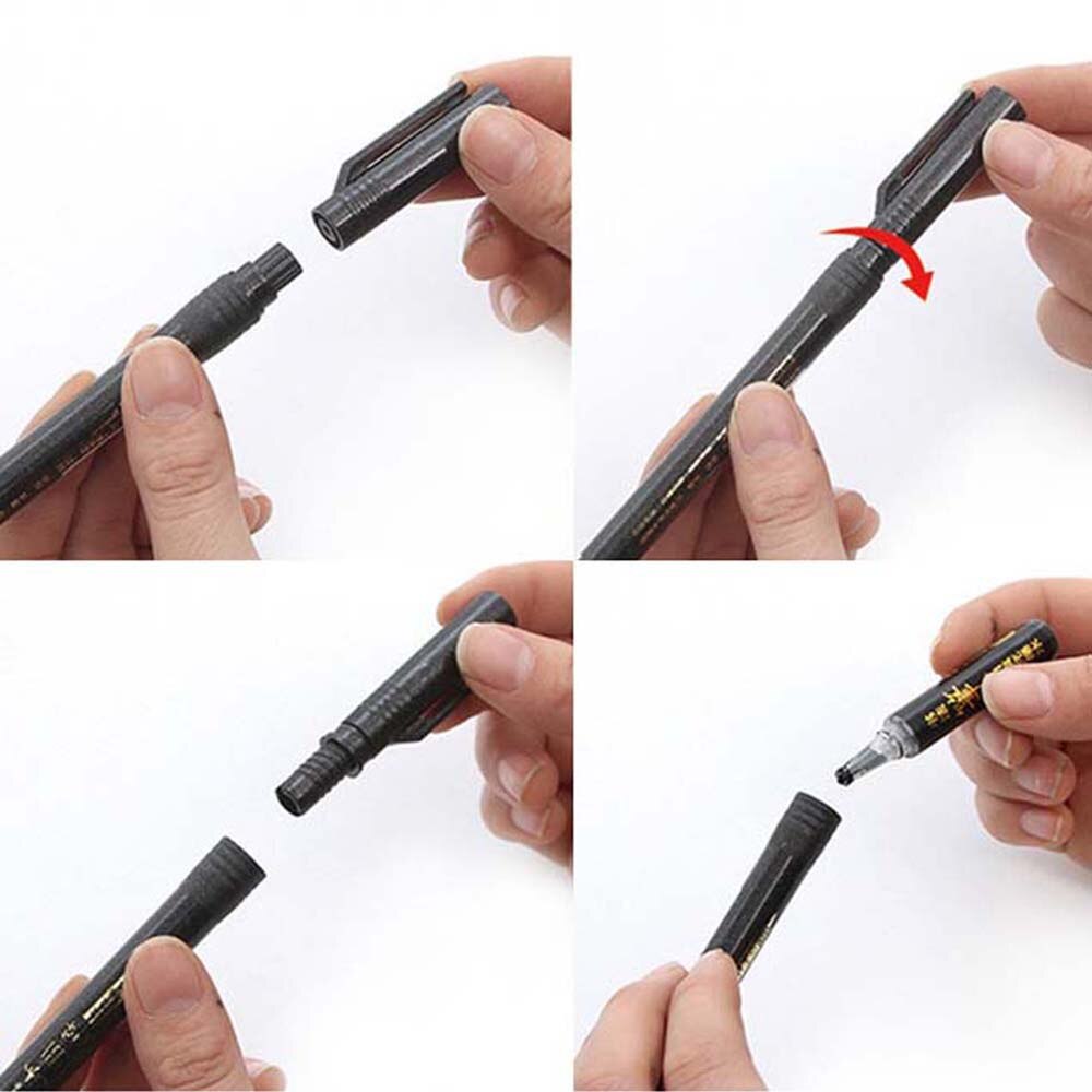 4 Stuks Hand Belettering Kalligrafie Pen Set Tekening Handtekening Ontwerpen Leren Extra Fijne Borstel Kunst Levert School Leraar