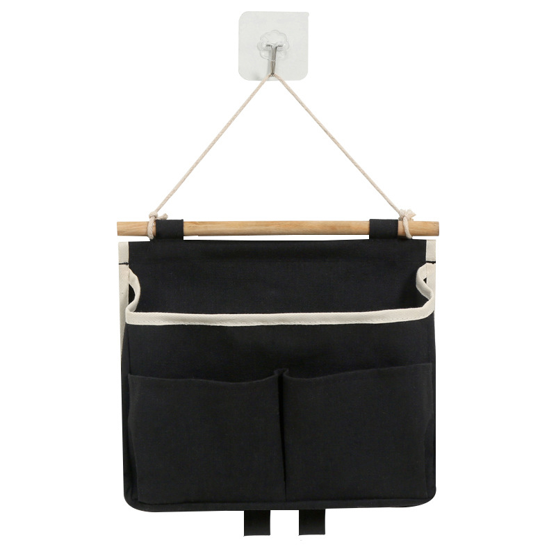 Wanddeur Ophangen Opbergtas Waterdicht Ondergoed Organizer Sundries Opbergzakjes Kast Muur Opknoping Opbergtas Home Decor: Licht Geel