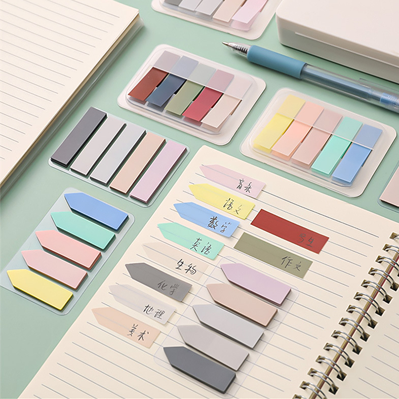 1@#LLD Post Colour Self Stick Notes Self-Adhesive Sticky Note Cute Notepads Posted Writing Pads Stickers Paper