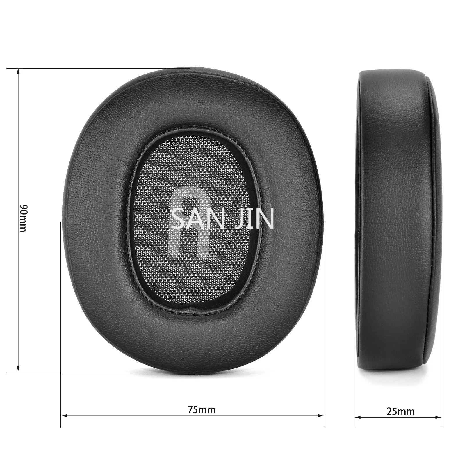 Almofadas/bandeeira de substituição para fones de ouvido JBL Tune 700(700BT)/710(710BT)/720(720BT)/750(750BT,750BTNC)/760(760NC)/770(770NC)